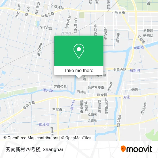 秀南新村79号楼 map