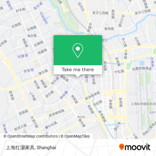 上海红灏家具 map