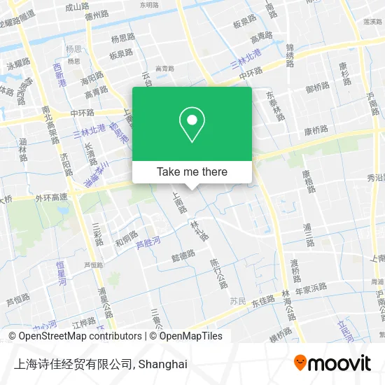 上海诗佳经贸有限公司 map