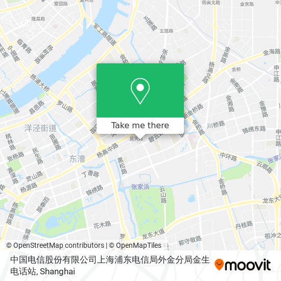 中国电信股份有限公司上海浦东电信局外金分局金生电话站 map