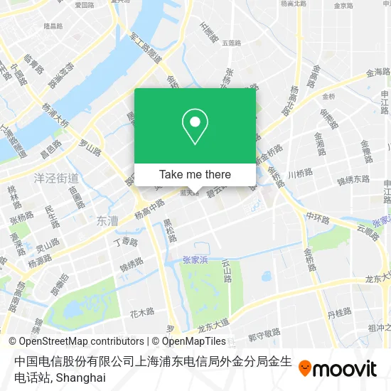 中国电信股份有限公司上海浦东电信局外金分局金生电话站 map