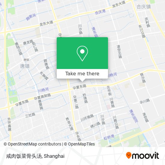 咸肉饭菜骨头汤 map