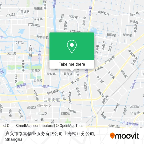 嘉兴市泰富物业服务有限公司上海松江分公司 map