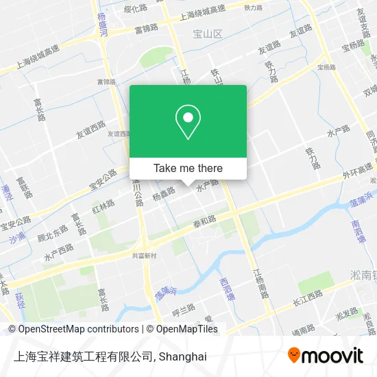 上海宝祥建筑工程有限公司 map