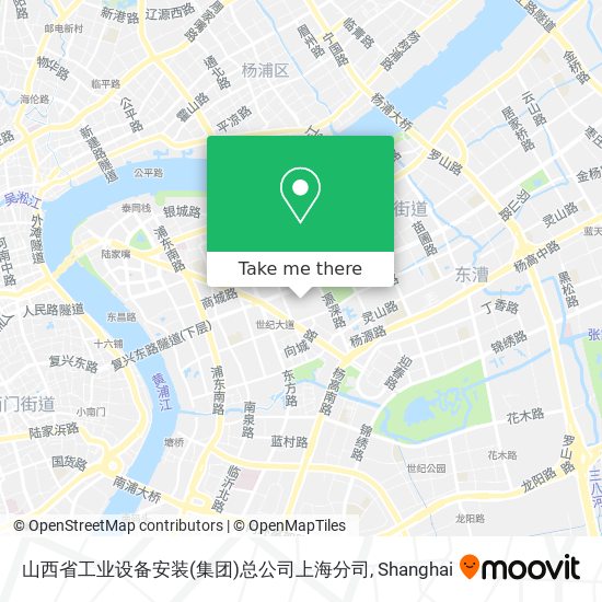 山西省工业设备安装(集团)总公司上海分司 map