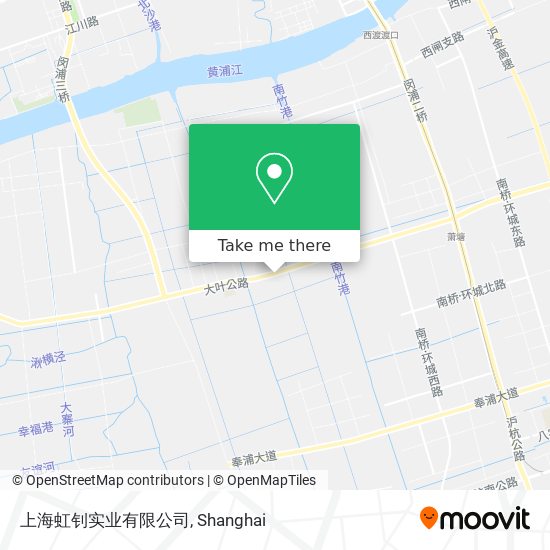 上海虹钊实业有限公司 map