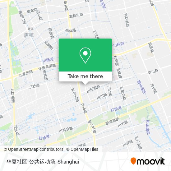 华夏社区-公共运动场 map