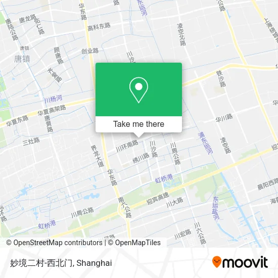 妙境二村-西北门 map