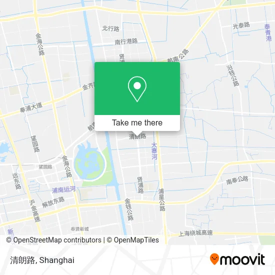 清朗路 map