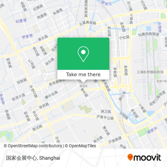 国家会展中心 map