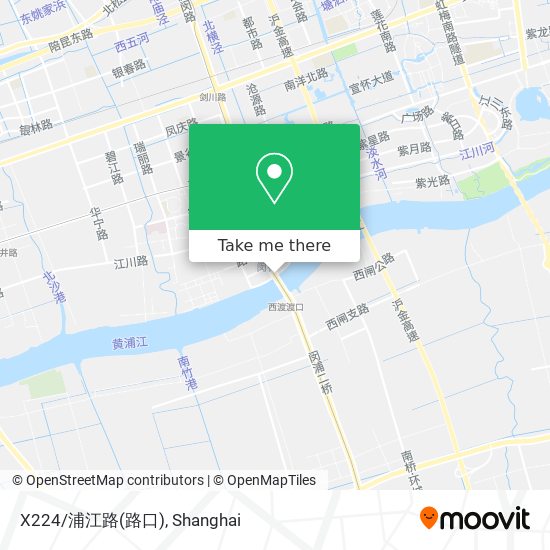 X224/浦江路(路口) map