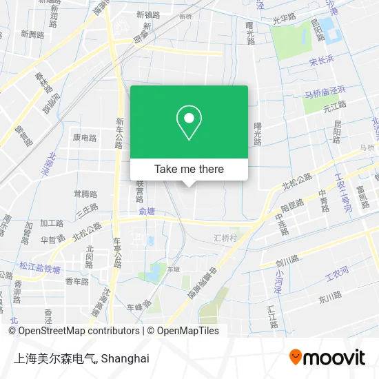 上海美尔森电气 map