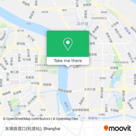 东塘路渡口(轮渡站) map