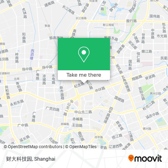 财大科技园 map