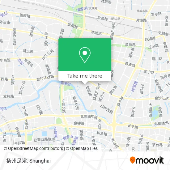 扬州足浴 map
