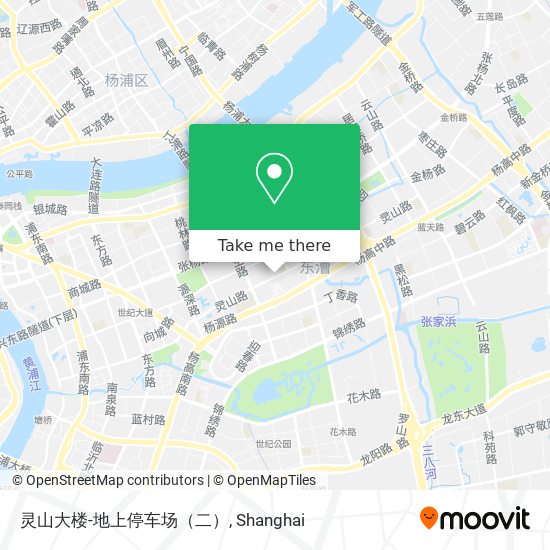 灵山大楼-地上停车场（二） map