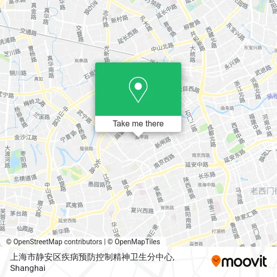 上海市静安区疾病预防控制精神卫生分中心 map