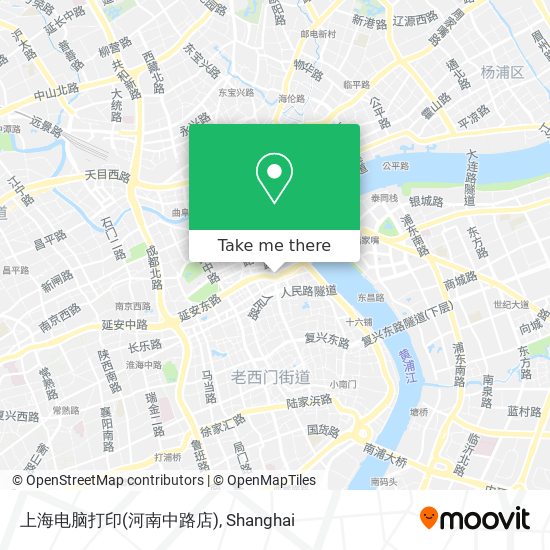上海电脑打印(河南中路店) map