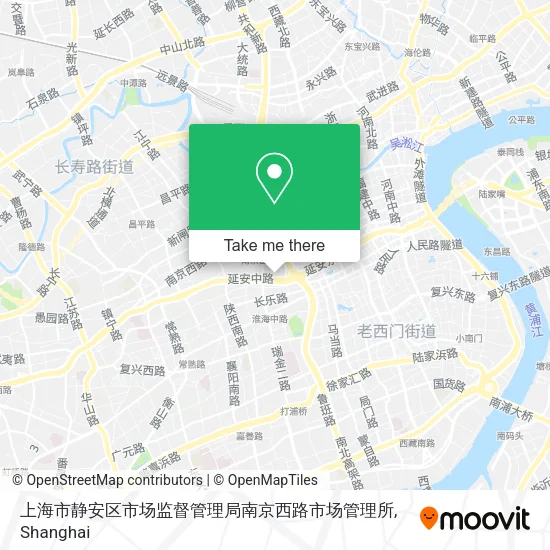 上海市静安区市场监督管理局南京西路市场管理所 map