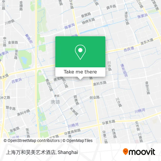 上海万和昊美艺术酒店 map
