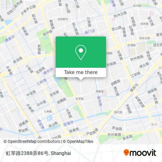 虹莘路2388弄86号 map