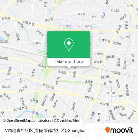 V领地青年社区(普陀绥德路社区) map