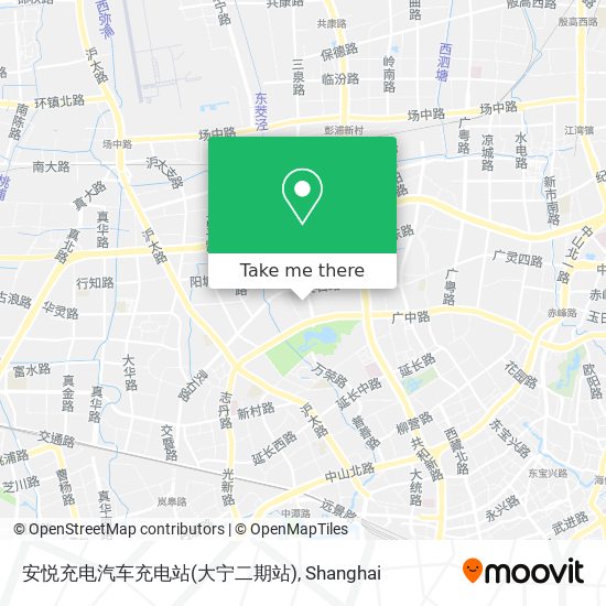 安悦充电汽车充电站(大宁二期站) map