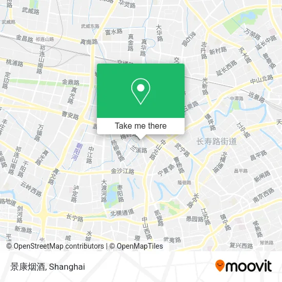 景康烟酒 map