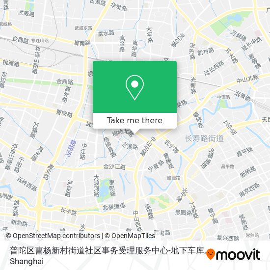 普陀区曹杨新村街道社区事务受理服务中心-地下车库 map
