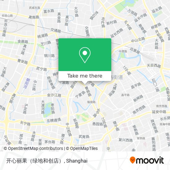 开心丽果（绿地和创店） map