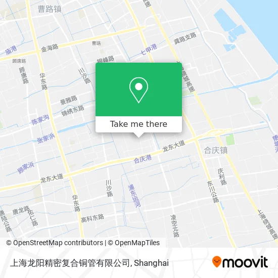 上海龙阳精密复合铜管有限公司 map