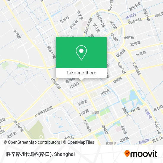 胜辛路/叶城路(路口) map