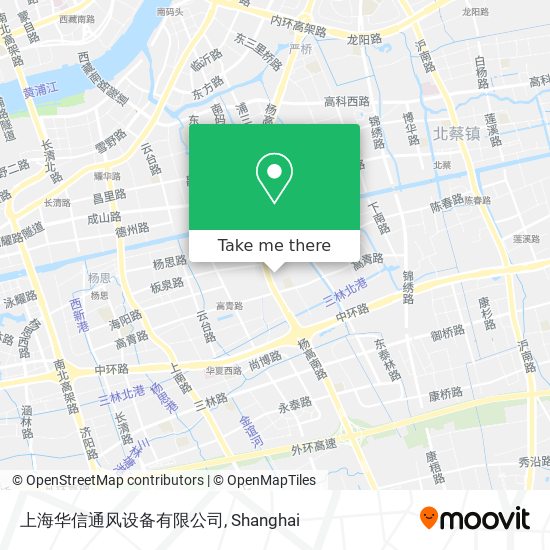 上海华信通风设备有限公司 map