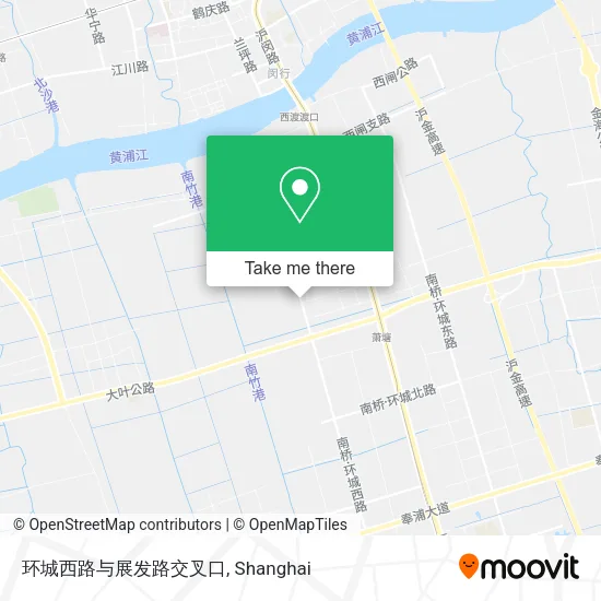 环城西路与展发路交叉口 map