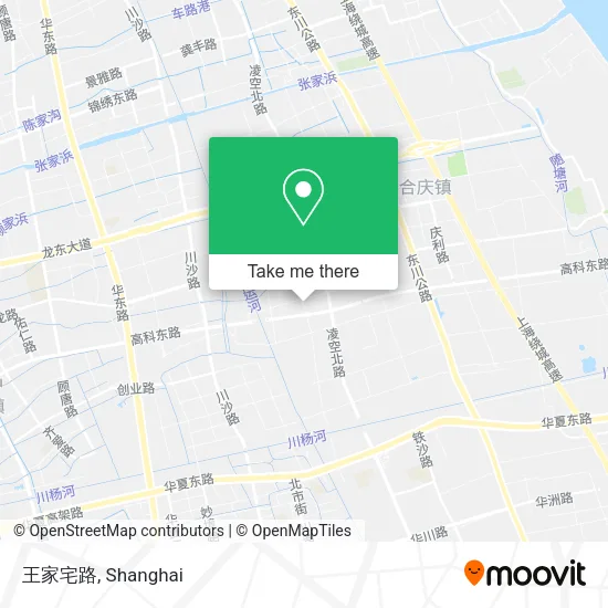 王家宅路 map