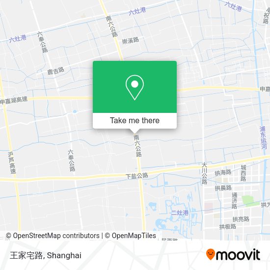 王家宅路 map