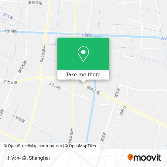 王家宅路 map