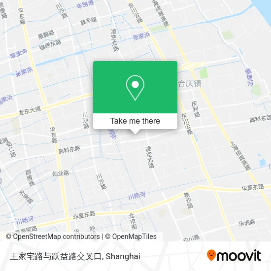 王家宅路与跃益路交叉口 map