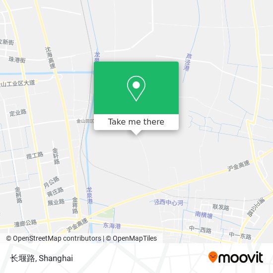 长堰路 map