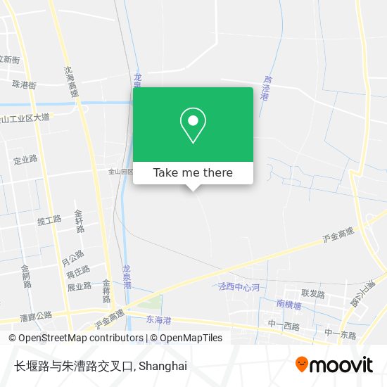 长堰路与朱漕路交叉口 map