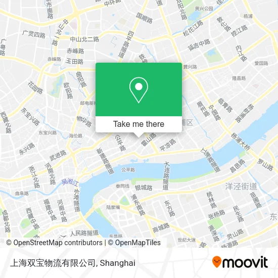 上海双宝物流有限公司 map