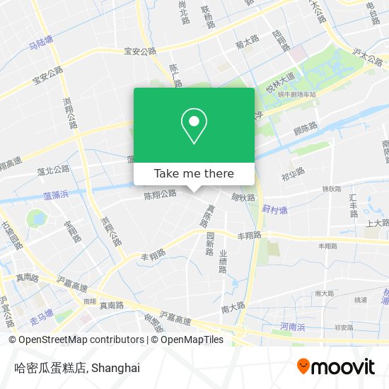 哈密瓜蛋糕店 map