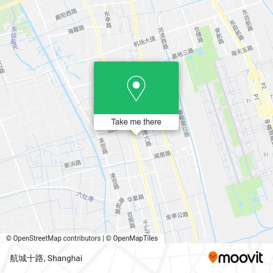 航城十路 map