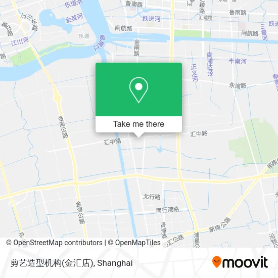 剪艺造型机构(金汇店) map