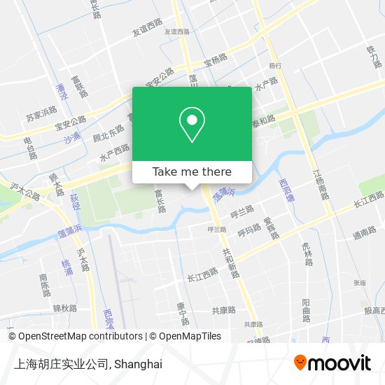 上海胡庄实业公司 map