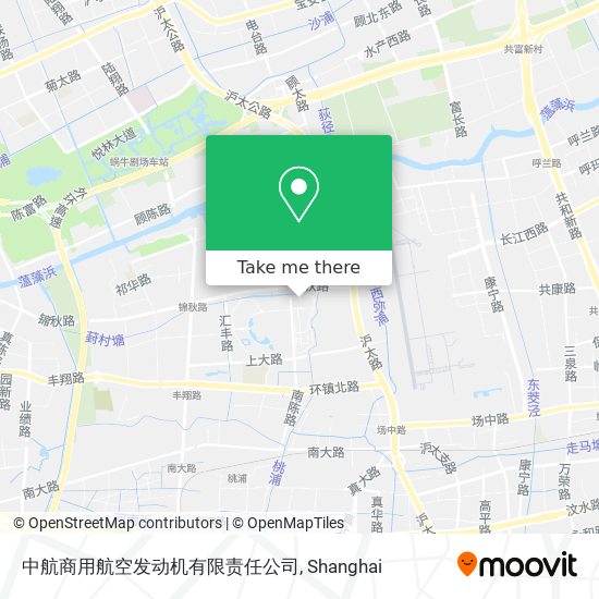 中航商用航空发动机有限责任公司 map