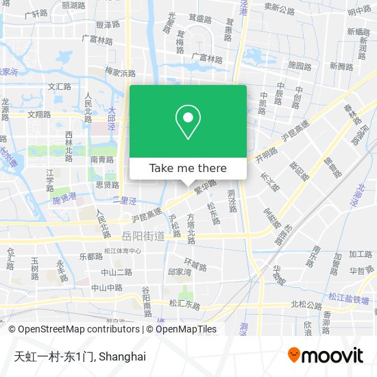 天虹一村-东1门 map