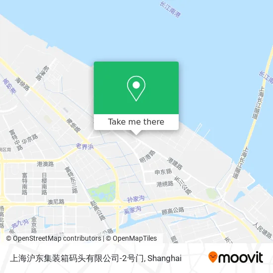 上海沪东集装箱码头有限公司-2号门 map