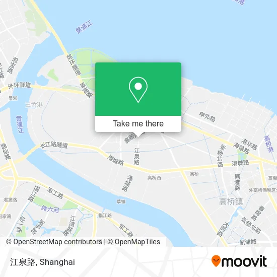 江泉路 map
