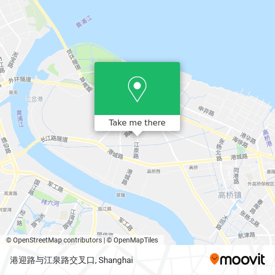 港迎路与江泉路交叉口 map